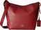 COACH Women's Polished Pebble Leather Dufflette LI/Black Cherry Shoulder Bag