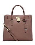 Michael Kors New Authentic Hamilton Large NS Shoulder Business Handbag Tote (Dusty Rose)