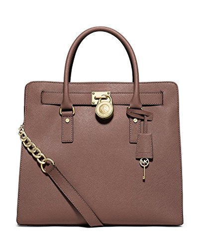 Michael Kors New Authentic Hamilton Large NS Shoulder Business Handbag Tote  (Dusty Rose) : Clothing, Shoes & Jewelry 