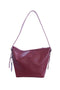 COACH Women's Polished Pebble Leather Dufflette LI/Black Cherry Shoulder Bag