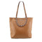 Michael Kors Harper Luggage Brown Leather Medium North South Tote