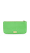 Moschino Cheap and Chic Italy Dino Green Patent Leather Monster Clutch New