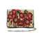 Mary Frances Poppies Red Mini Pouch Purse Special Flower Handbag Beaded Bag New