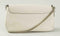 Gucci Soho Off White Leather Handbag Crossbody Clutch Ivory Italy Bag