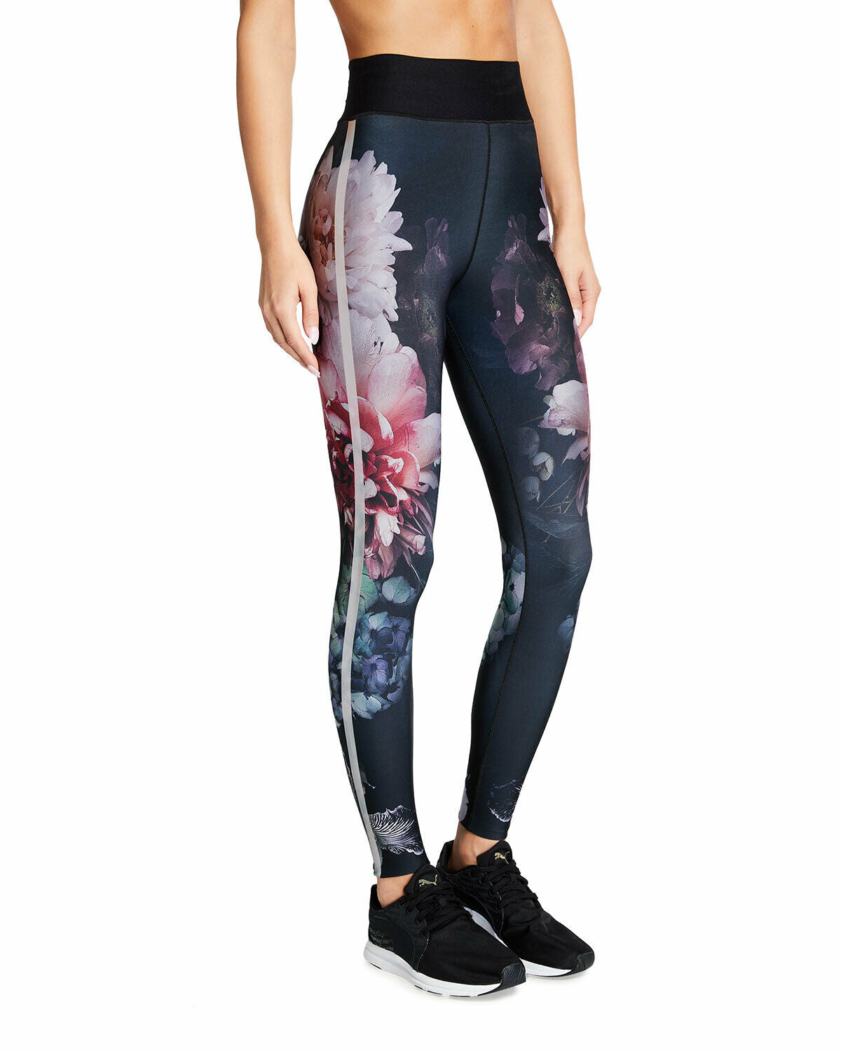 Ultracor FLORES Black USA US Ultra High Hi FLORAL Leggings XL New– Bag Lady  Shop