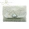 Mary Frances Blanco Mini White Stone Special Evening Bag Handbag Beaded Purse NEW