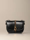 Gucci mini Sylvie Leather Gold chain Black handbag Bag NEW