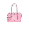 COACH TURNLOCK CARRYALL 29 IN CROSSGRAIN LEATHER Dustry Rose Pink Bag New