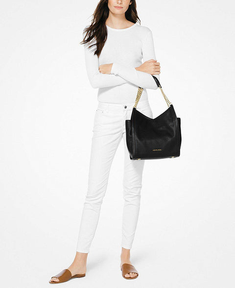 MICHAEL Michael Kors Newbury Medium Leather Shoulder Bag