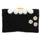 Mary Frances Oopsy Daisy Special Beaded Crossbody Clutch Black Flower Purse New