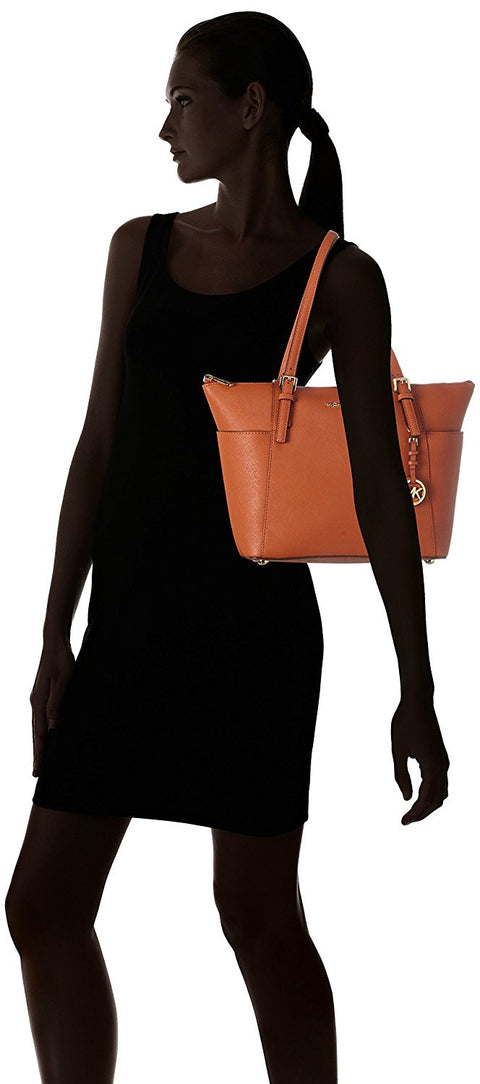 Michael Michael Kors Jet Set Leather Tote