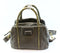 Marc Jacobs Q Snake Satchel Leather Faded Aluminum Grey Gray Mj Tote Bag New