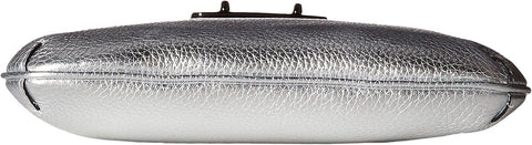 COACH Women's Pebbled Leather Coach Swagger Swingpack DK/Silver Cross Body