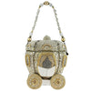 MARY FRANCES Before Midnight Beaded Bejeweled Cinderella Carriage Coach Purse Handbag Bag NEW