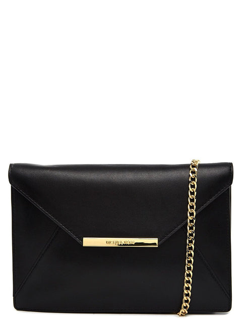 Michael Kors Lana Envelope Clutch Leather New