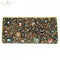 Mary Frances Starry Night Stone Beaded Clutch Handbag Purse Bag Black New