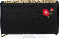 Mary Frances Flowers Gone Wild Animal Floral Crossbody Clutch Black Handbag New