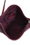 COACH Women's Polished Pebble Leather Dufflette LI/Black Cherry Shoulder Bag