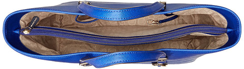 MICHAEL Michael Kors Jet Set Travel Medium Multifunction Tote (Sapphire)