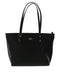 COACH Women's Pebbled City Zip Tote SV/Saddle Tote