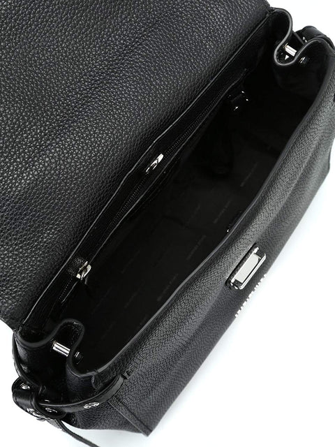 MICHAEL Michael Kors Women's Bristol Studded Leather Satchel, Black