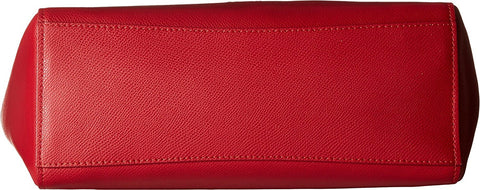 COACH Womens Crossgrain Turnlock Tote Large Red Handbag Bag 36454 New