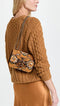 Tory Burch Womens Eleanor Brocade Snap Crossbody Floral Small Shoulder Bag New