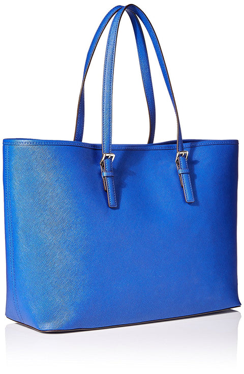 MICHAEL Michael Kors Jet Set Travel Medium Multifunction Tote (Sapphire)
