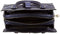 Coach Mercer Satchel 24 Grain Leather Metallic Navy Blue Bag New