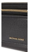 Michael Kors Mitchell Medium Crossbody Handbag Gold Black Shoulder Bag Purse New