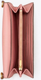 Tory Burch McGraw Wallet Crossbody Pink Magnolia Leather Shoulder Bag Magnet New