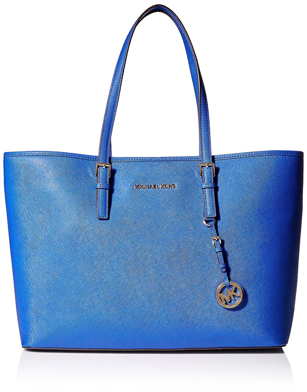jet set medium travel tote bag michael kors Michael Kors Jet Set Travel Medium Tote Handbag In Sapphire