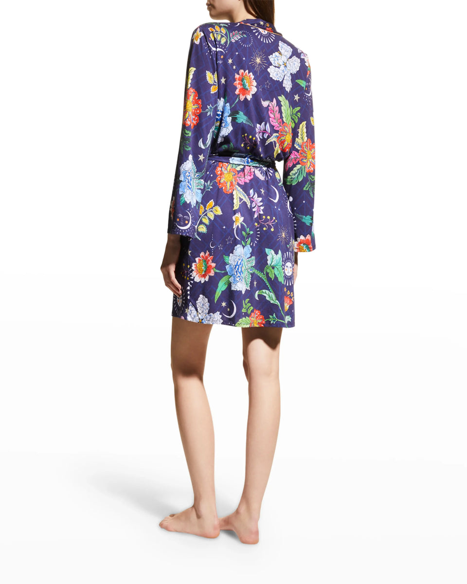 Johnny Was Pajamas Lounge Aurora Borealis Sleepwear Robe Orbit Purple ...