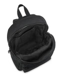 Alexander McQueen Poly italy Leather handbag Black Metropolitan Backpack NEW