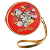 Irregular Choice Looney Tunes Laugh Out Loud Red Round Zip Wrist Bag Handbag New