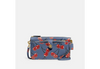 Coach Noa Pop Up Messenger Cherry Bag Leather Handbag Chambray Blue Red Purse NEW