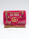 Gucci Blind For Love Pink Velvet Handbag Bag Marmont GG Gold Italy New