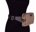Gucci Unisex GG Guccissima Small Canvas GG Waist Belt Bag Logo Fanny Pack Bag NEW