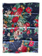 Johnny Was DECKLYN PILLOW CASE Silk Flower Pillowcase Owl home zipper 2 pc NEW