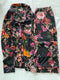 Johnny Was Pocca Sleep Robe Lounge Sleepwear Black Floral Long Sleeve Loungewear New