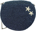 Mary Frances No Filter Fish Bowl Swim Blue Aqua Beaded Handbag Bag New