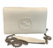 Gucci Soho Off White GG Crossbody Wallet IVORY Italy Leather Handbag Bag Box NEW