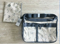 LeSportsac Every Day Bag Deluxe Rune MEDIUM Zipper HandBag Lightweight Nylon NEW