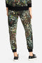 Johnny Was ASH BIRD LEOPARD MODERN ZIP UP HOODIE Sweatshirt Black NEW