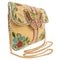 Mary Frances Charmed Beaded Butterfly Floral Crossbody Clutch Handbag Multi New