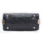 COACH Women's Embossed Croc Coach Swagger 20 LI/Navy Satchel