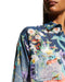 Johnny Was Sunrise Blue Flower Swim Resort PARIA SHIRT DRESS LARGE NEW