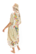 MAGNOLIA PEARL DRESS 831 Lace Evelyn Pink Floral Embroidery Moon White New