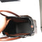 BURBERRY E Canvas Monogram Stripe Small Belt Tote Brown Handbag Bag 8019351 New