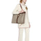 Gucci Rajah Tiger Large Tote Lion Beige Logo GG Bag Italy Brown Handbag New